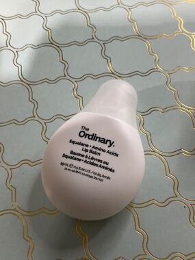 The Ordinary Squalane + Amino Acids Lip Balm — Cream White